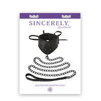 Sincerely Lace Posture Collar And Leash Sincerely Lace Posture Collar And Leash