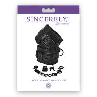 Lace Fur Lined Handcuffs