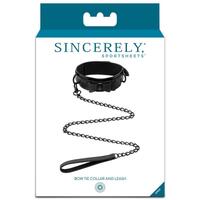 Sincerely Bow Tie Collar Leash Sincerely Bow Tie Collar Leash