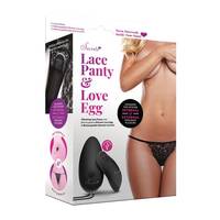 Scalloped Lace Vibrating Panties OS
