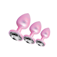 Sxe Stainless Steel Comfort 3 Pc Butt Plug Set Sxe Stainless Steel Comfort 3 Pc Butt Plug Set