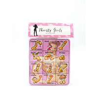 Thirsty Girls Willy Bingo Playing Cards Game