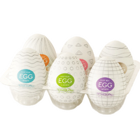 Textured Egg Stroker Pack 1