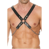 Leather And Chain Harness