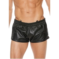 Versatile Leather Shorts L/XL