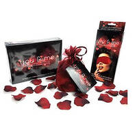 You And Me Lovers Bundle Couples Game With Blindfold & Rose Petals You And Me Lovers Bundle Couples Game With Blindfold & Rose Petals