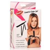 Neoprene Collar And Leash Set Black Neoprene Collar And Leash Set Black