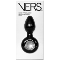 Silicone + Metal Vibrating Butt Plug
