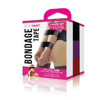 Whipsmart Bondage Tape 3 Pack With Blindfold Set Of 3 Coloured Bondage Tapes And Bonus Satin Blindfold Whipsmart Bondage Tape 3 Pack With Blindfold Set Of 3 Coloured Bondage Tapes And Bonus Satin Blindfold