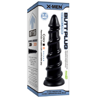 11.5" Spiral Cone Butt Plug