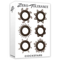 Cockstars Cock Rings Set X6 Cockstars Cock Rings Set X6