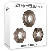 Triple Thick Cock Rings Set X3