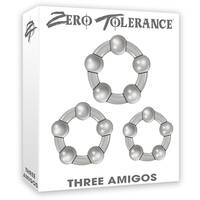 Three Amigos Cock Rings Set X3