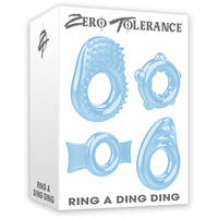 Ring A Ding Ding Cock Rings Set X4