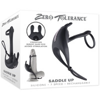 Saddle Up Vibrating Cock & Balls Ring Saddle Up Vibrating Cock & Balls Ring