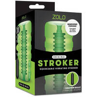 Squeezable Vibrating Stroker Squeezable Vibrating Stroker