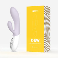 Zini Dew  Hydrangea 20cm Usb Rechargeable Rabbit Vibrator