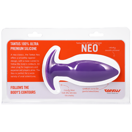 4" Neo Butt Plug