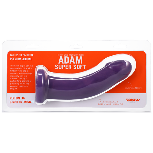 7" Adam Super Soft Dildo 
