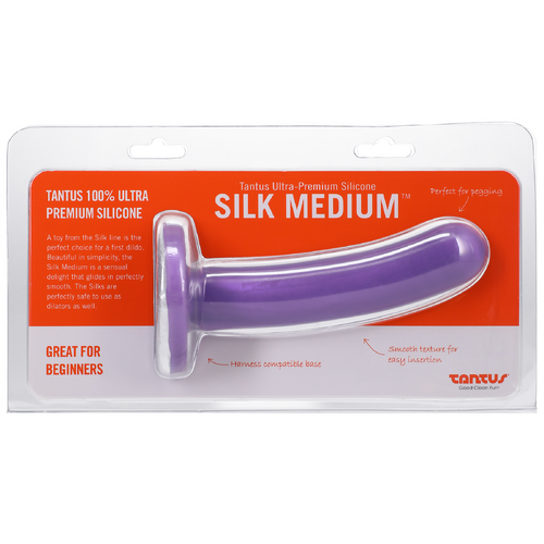 5" Medium Silk Dildo