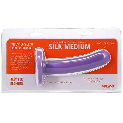 5" Medium Silk Dildo
