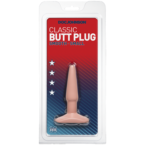 4" Classic Butt Plug Small