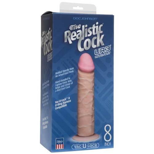 8" Realistic Cock