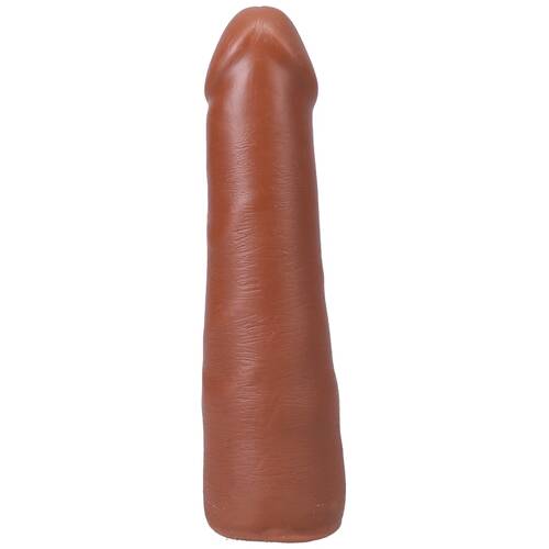 The Realistic Cock - With Removable Vac-U-Lock Suction Cup - ULTRASKYN - 7 Inch Caramel