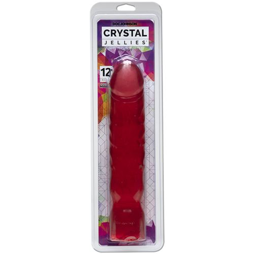12" Translucent Thick Cock