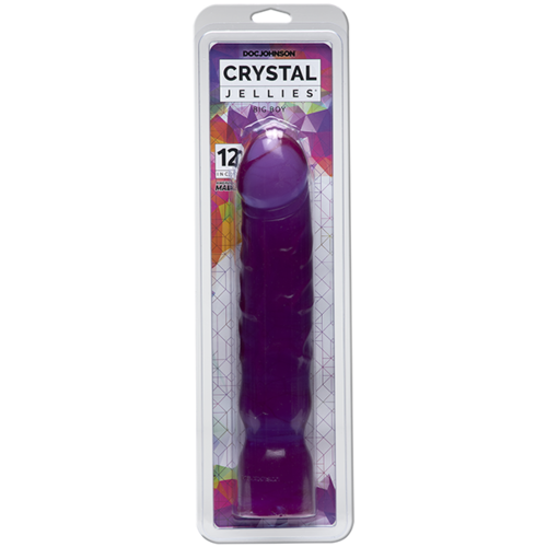 12" Translucent Thick Cock