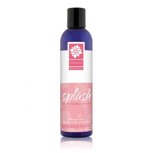 Sliquid Balance Splash Grapefruit and Thyme Gentle Feminine Wash 8.5oz