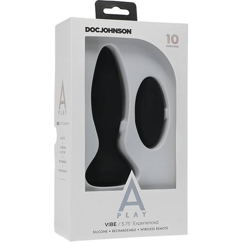 Large Vibrating Butt Plug