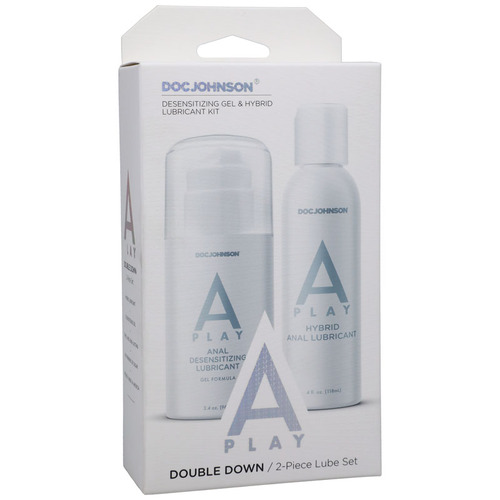 Double Down Anal Lube Kit