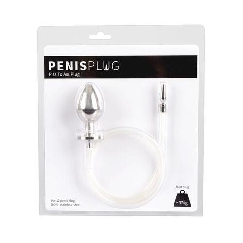 Penisplug Piss To Ass Plug