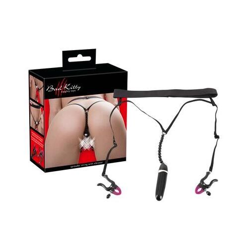 Bad Kitty Spreader String With Vibrator