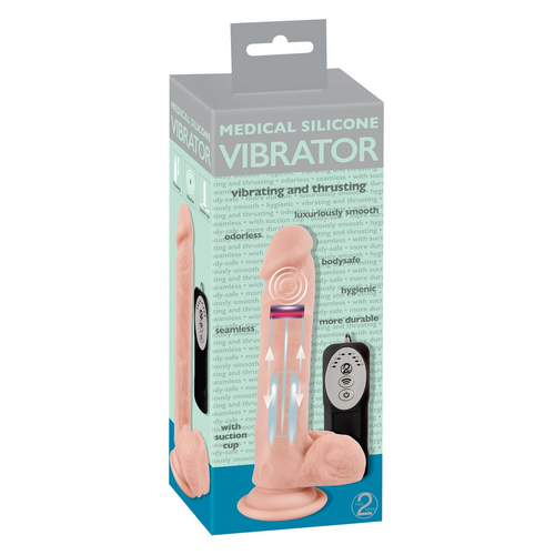 Medical Silicone Thrusting Vibrator