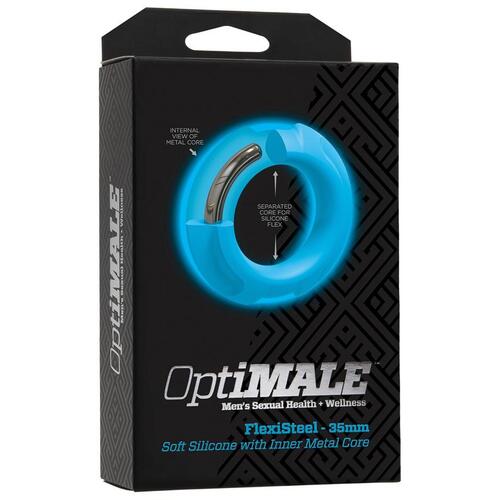 35mm Silicone Metal Cock Ring