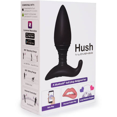 1.5" Hush Bluetooth Butt Plug