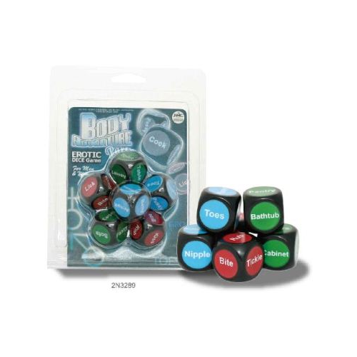 Body Adventure Party Dice Game