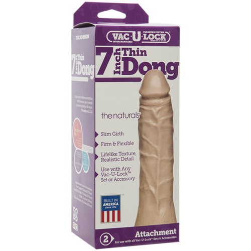 7" Natural Cock