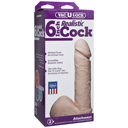 6" Realistic Cock