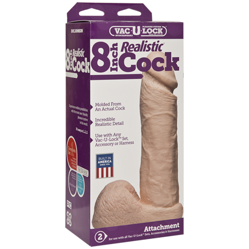 8" Realistic Cock