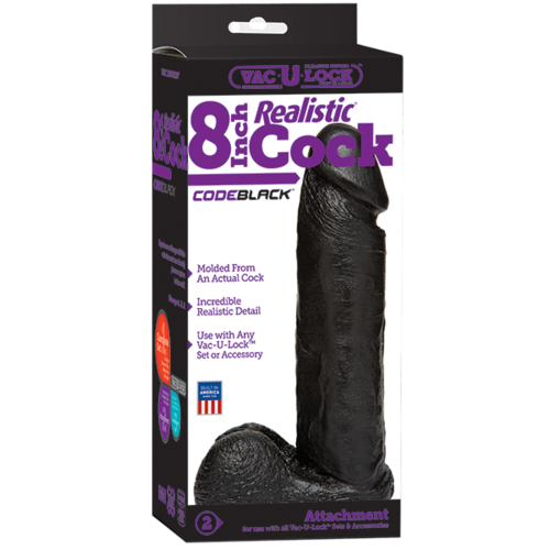  8" Realistic Cock CODE 