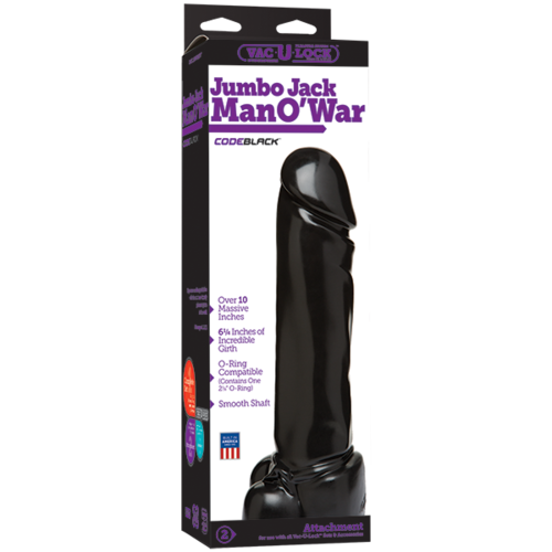 10" CODE BLACK JUMBO JACK -  MAN O WAR