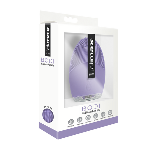 Climax Elite Bodi 15X Silicone Palm Vibe Lilac