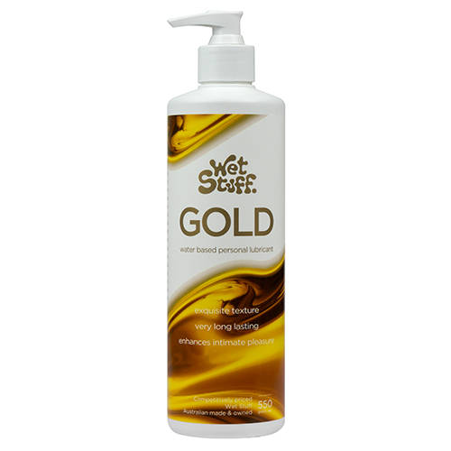 Gold Water Based Lube 550ml
