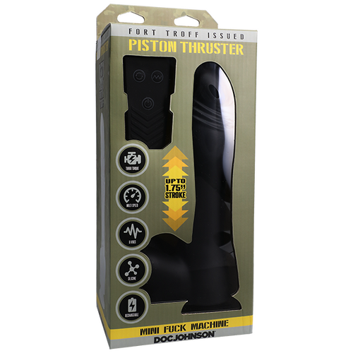 8.5" Piston Thrusting Cock + Balls