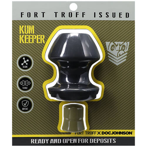 Large Hollow Butt Plug + Stopper