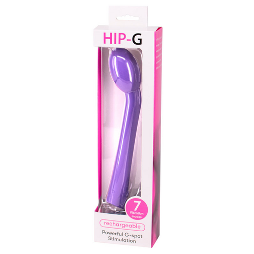 Hip G Rechargeable Purple USB Rechargeable Vibrator