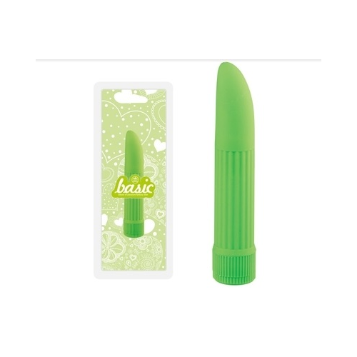 Basic 5" Vibrator Green